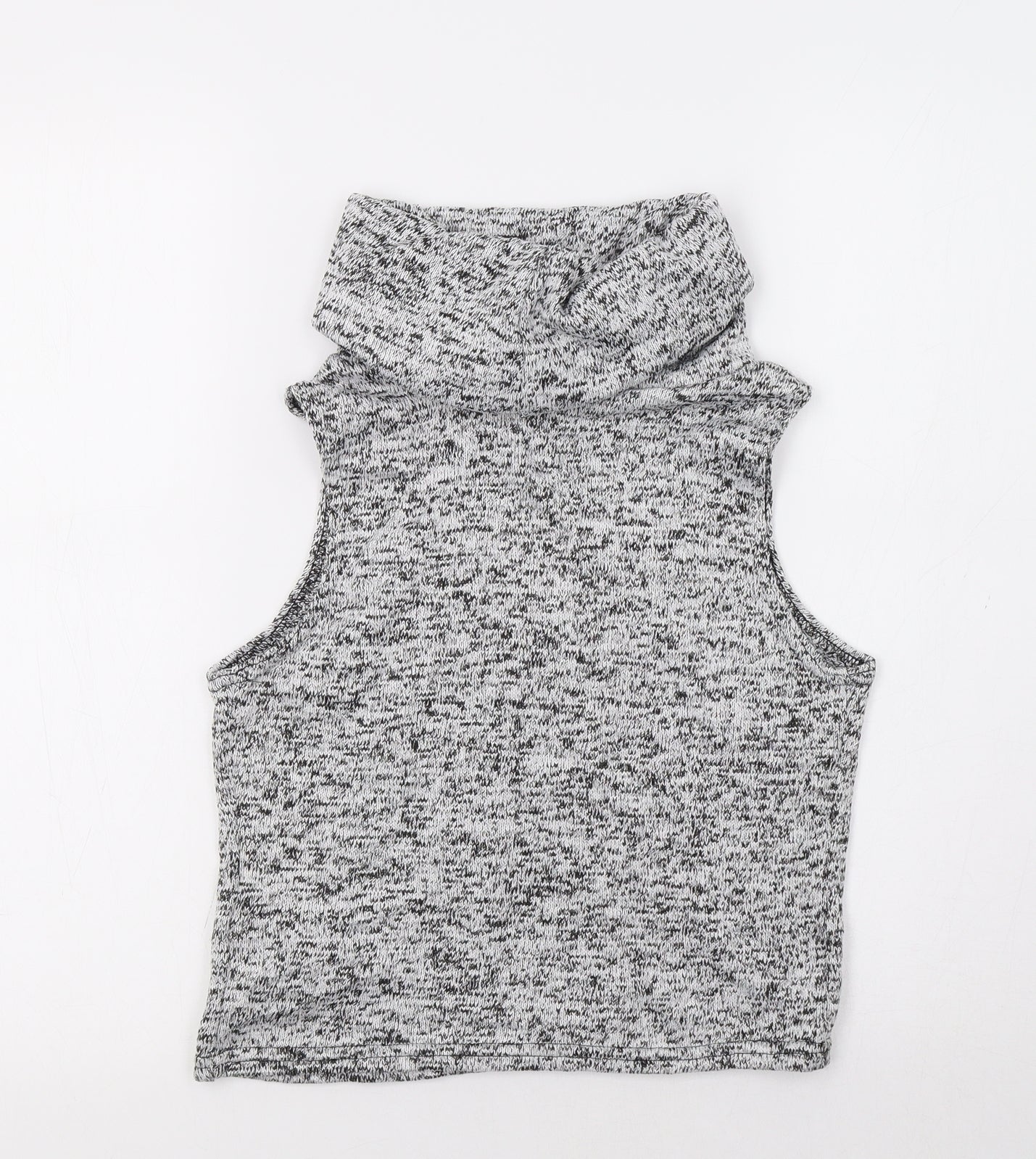 Womens UK Size S New Look Grey Pullover Jumper