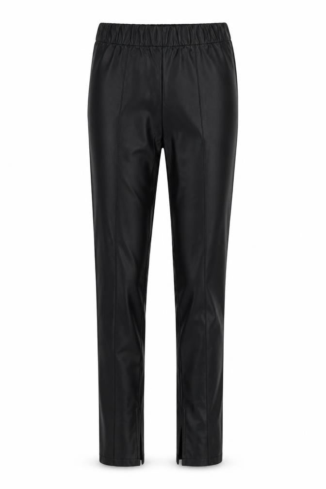 Front view of ASOS women’s black jegging leggings, size UK 8, 36-inch leg