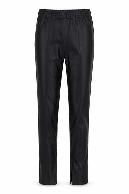 Front view of ASOS women’s black jegging leggings, size UK 8, 36-inch leg