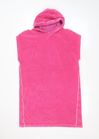 Womens UK Size 12 NEXT Pink Pullover Hoodie