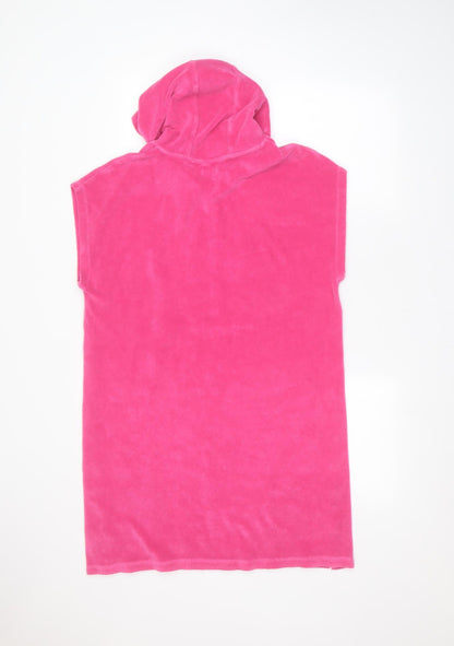 Womens UK Size 12 NEXT Pink Pullover Hoodie