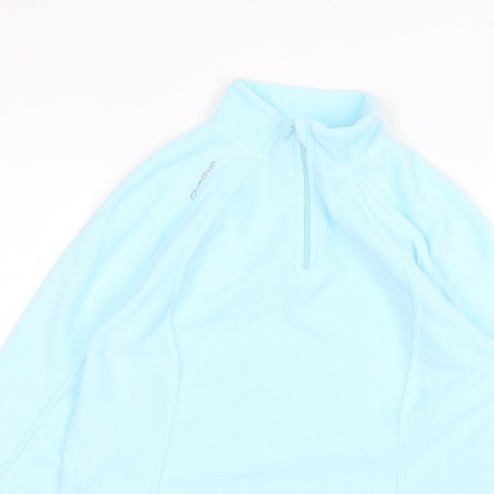 Womens UK Size M DECATHLON Blue Pullover Jumper
