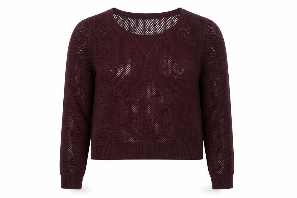 Womens UK Size 18 New Look Red Pullover Jumper