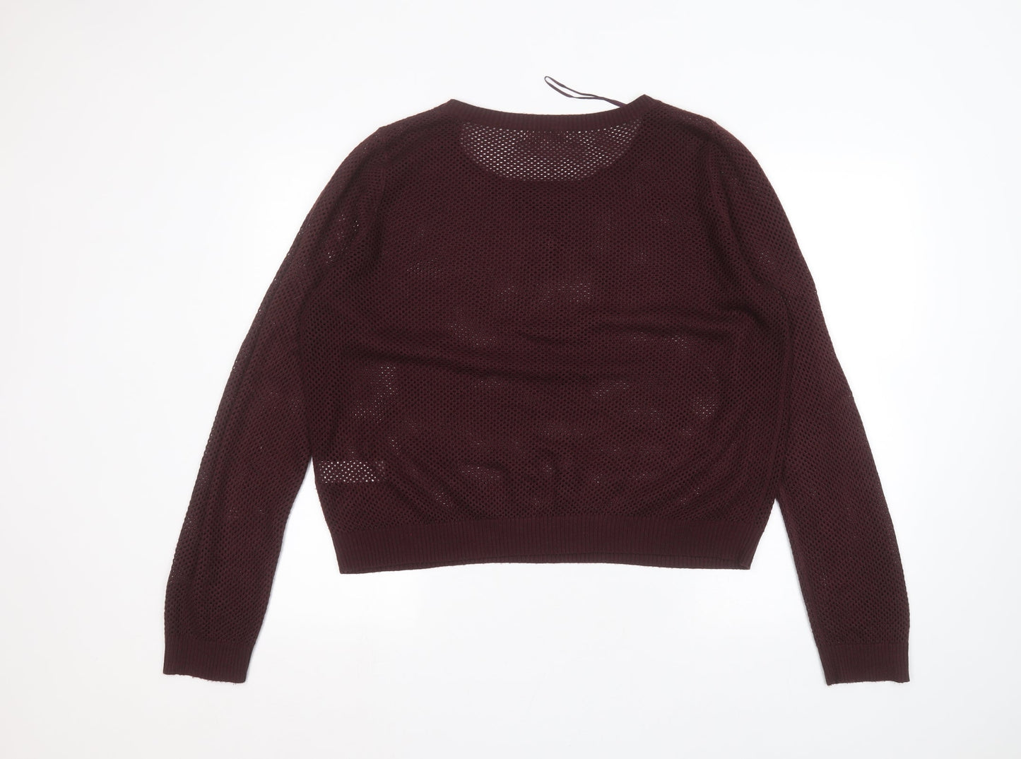 Womens UK Size 18 New Look Red Pullover Jumper