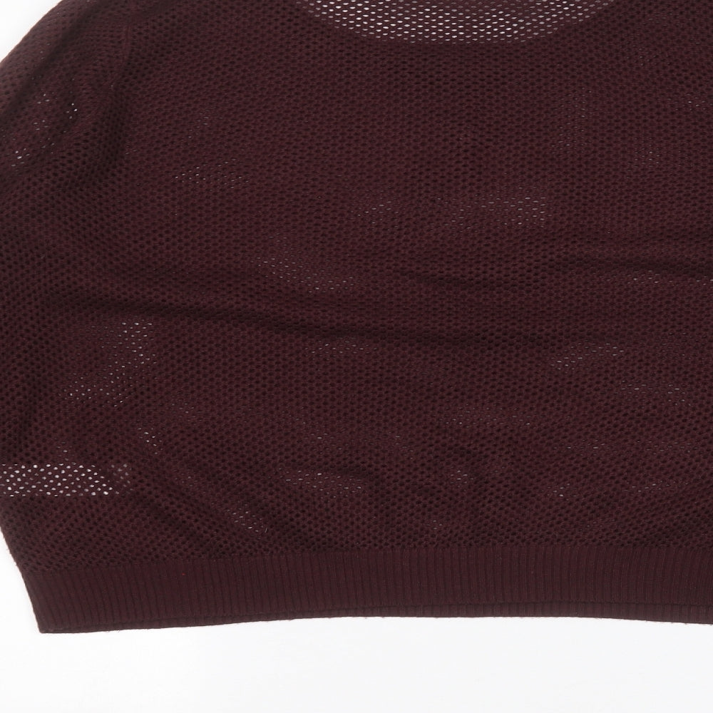 Womens UK Size 18 New Look Red Pullover Jumper