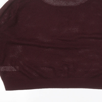 Womens UK Size 18 New Look Red Pullover Jumper