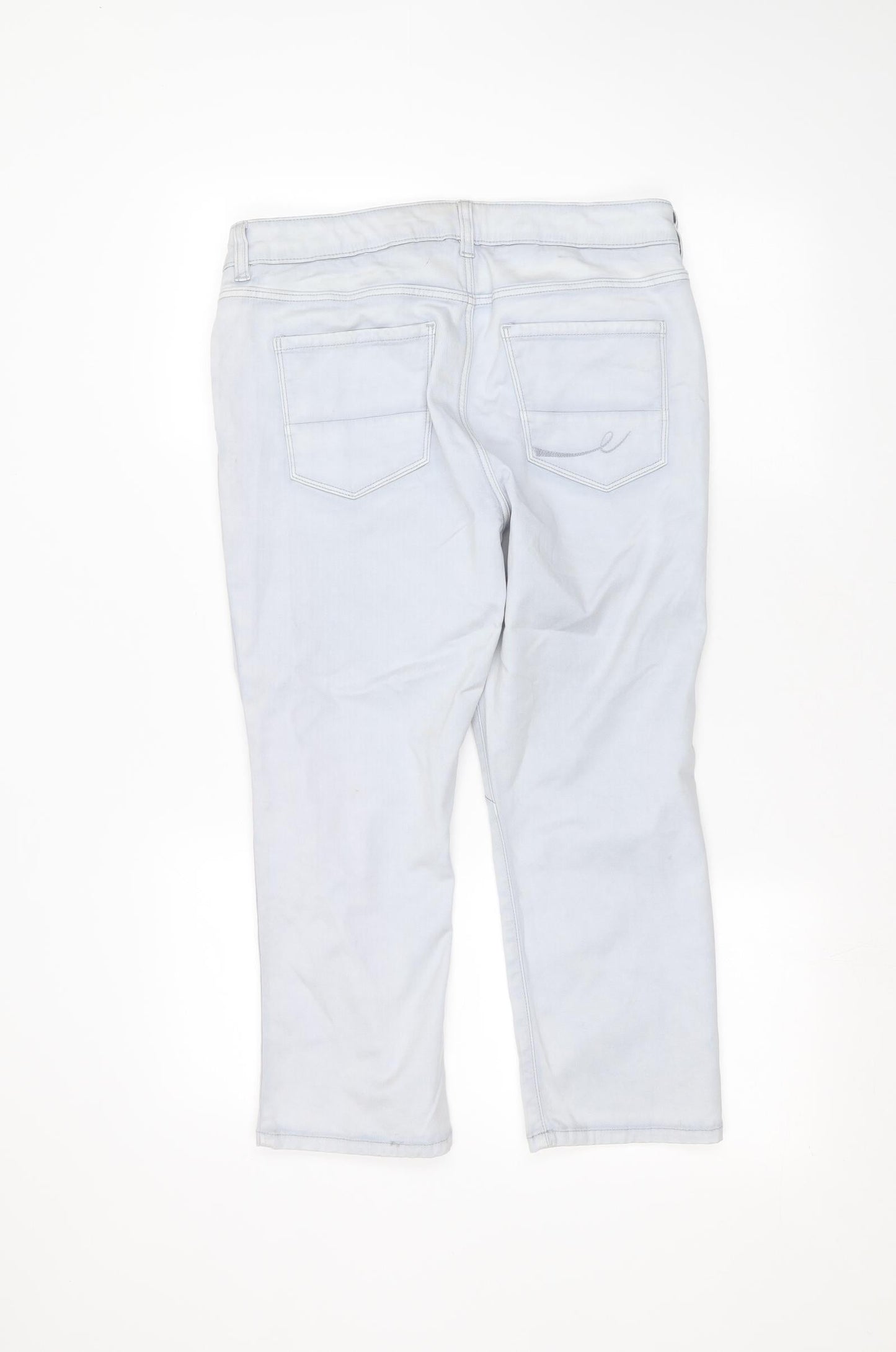 EDC Womens Blue   Straight Jeans Size 36 in L21 in