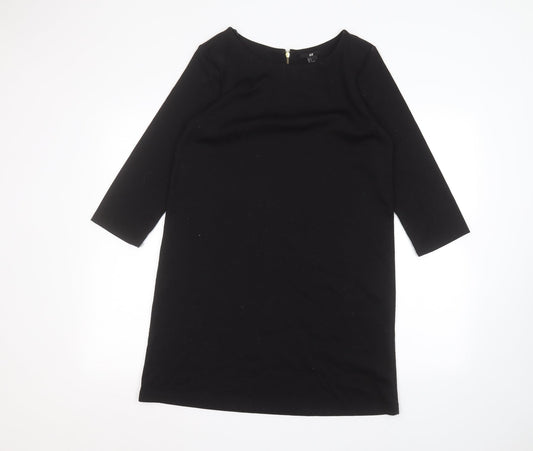Womens UK Size S H&M Black Pullover Jumper
