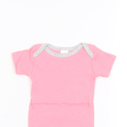 Modern Baby Baby Pink   Babygrow One-Piece Size 0-3 Months