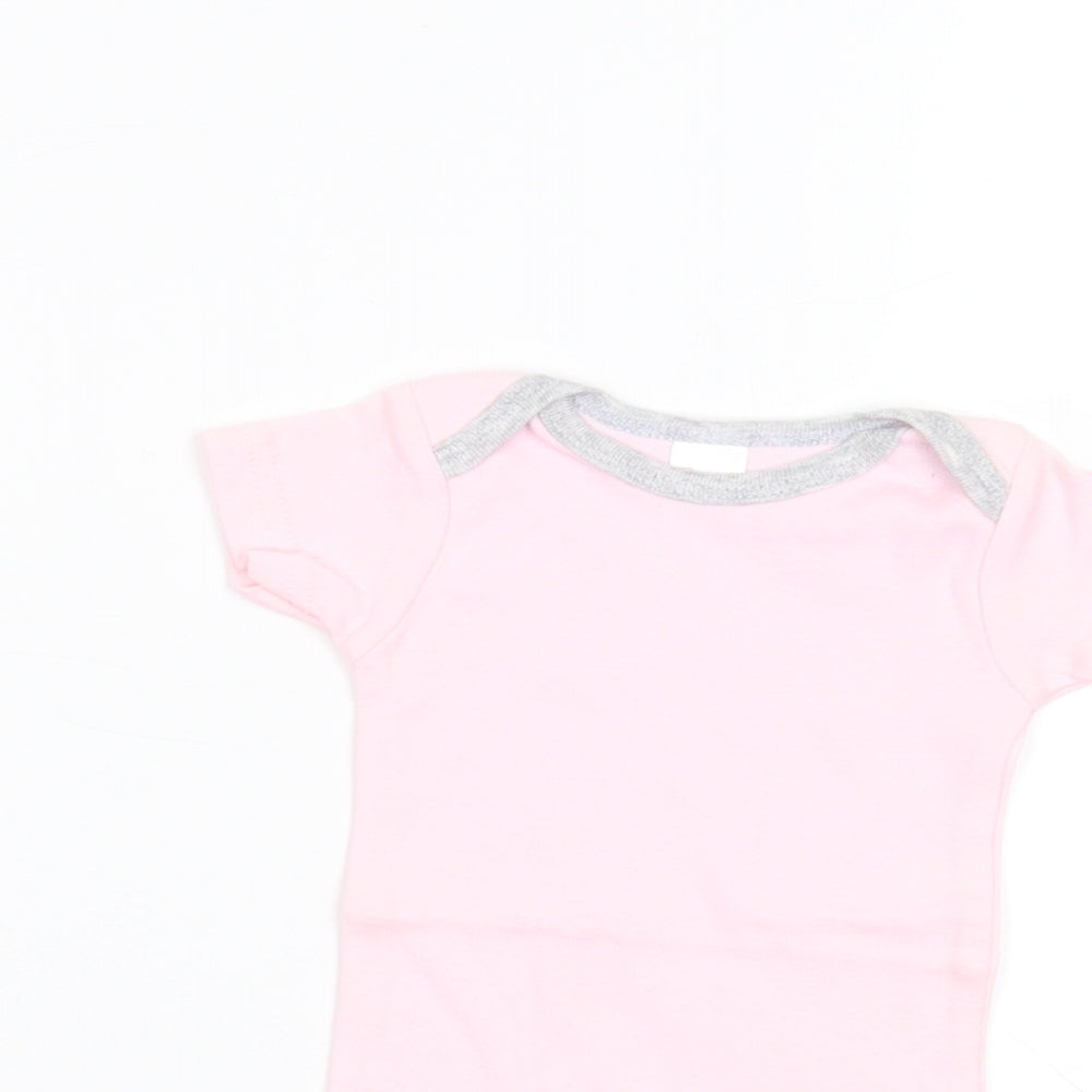 Modern Baby Baby Pink   Babygrow One-Piece Size 0-3 Months