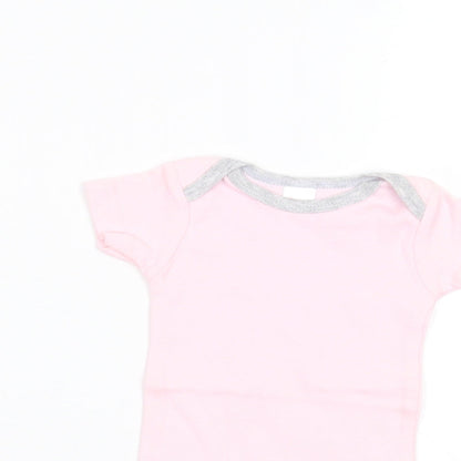 Modern Baby Baby Pink   Babygrow One-Piece Size 0-3 Months