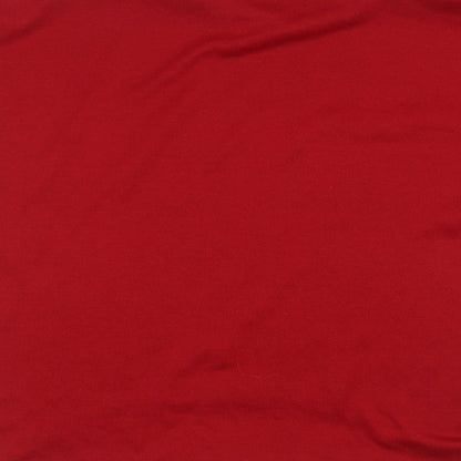 Quiz Womens Red   Basic T-Shirt Size S
