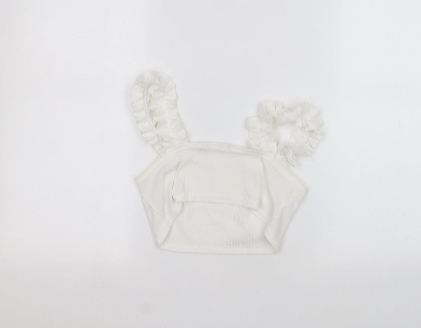 Boohoo Womens White   Basic T-Shirt Size 12