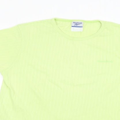 Reebok Mens Green    T-Shirt Size L