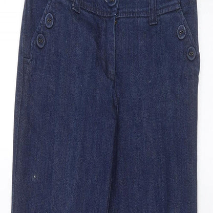 Womens UK Size 6 H&M Regular Fit Straight Blue Jeans