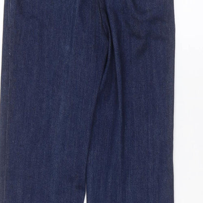 Womens UK Size 6 H&M Regular Fit Straight Blue Jeans