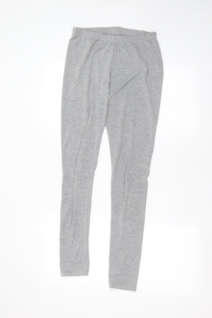 Womens UK Size S Preworn Regular Fit Sweatpants Grey Trousers
