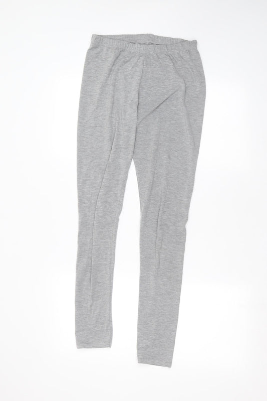 Womens UK Size S Preworn Regular Fit Sweatpants Grey Trousers