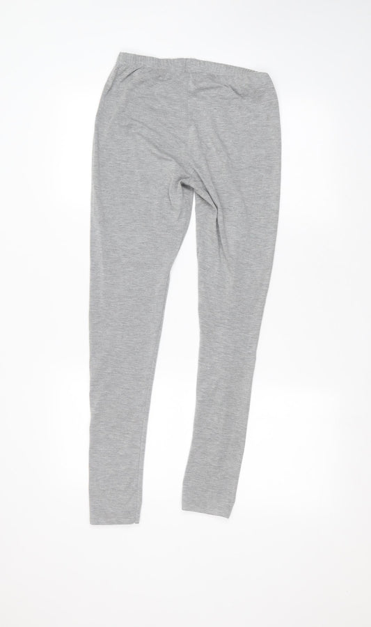 Womens UK Size S Preworn Regular Fit Sweatpants Grey Trousers