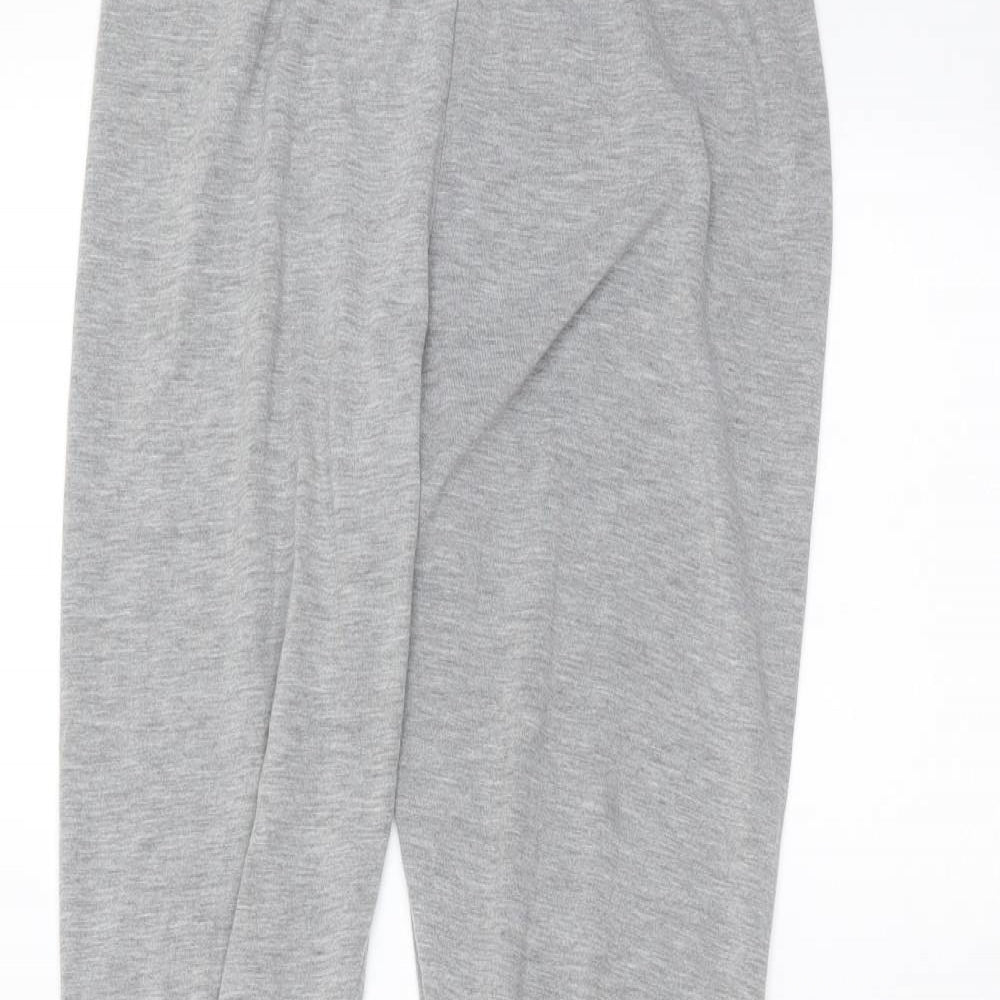 Womens UK Size S Preworn Regular Fit Sweatpants Grey Trousers