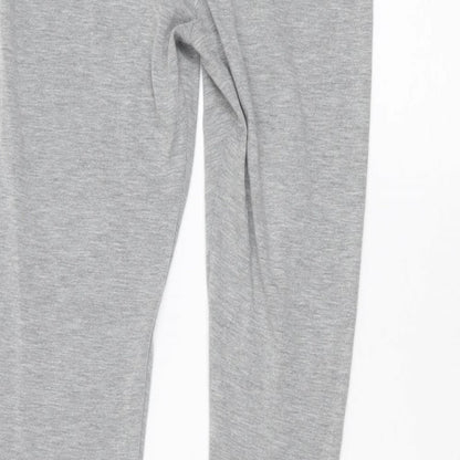 Womens UK Size S Preworn Regular Fit Sweatpants Grey Trousers