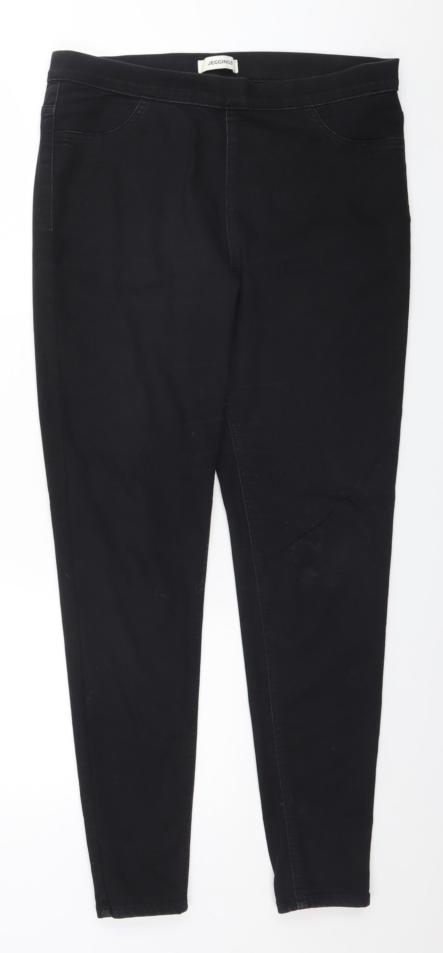Womens UK Size  Preworn  Jegging Black Jeans