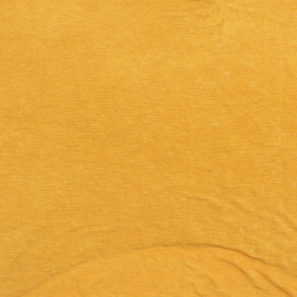 Womens UK Size  Preworn Orange Basic T-Shirt