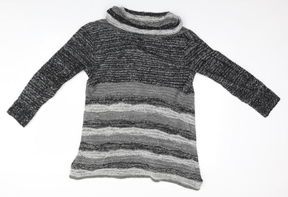 Womens UK Size  Whisper Grey Cardigan Jumper