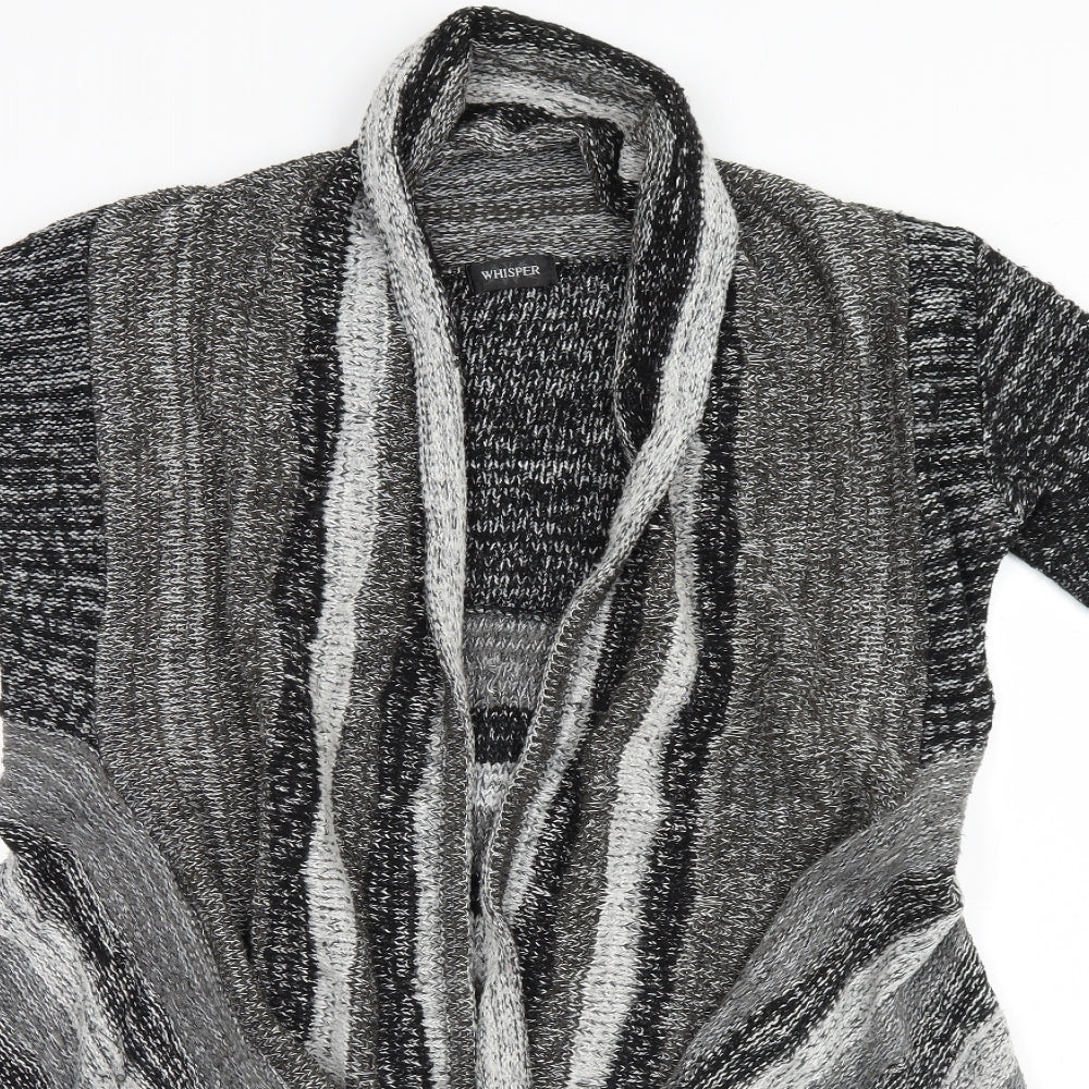 Womens UK Size  Whisper Grey Cardigan Jumper