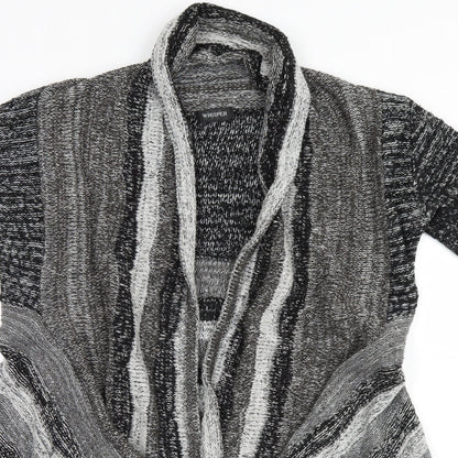 Womens UK Size  Whisper Grey Cardigan Jumper