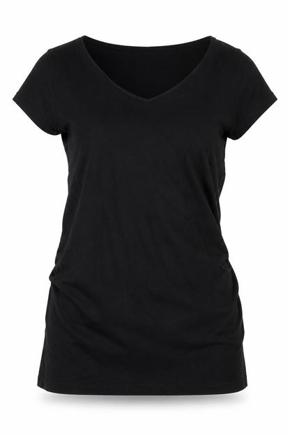 Womens UK Size M H&M Black Basic T-Shirt
