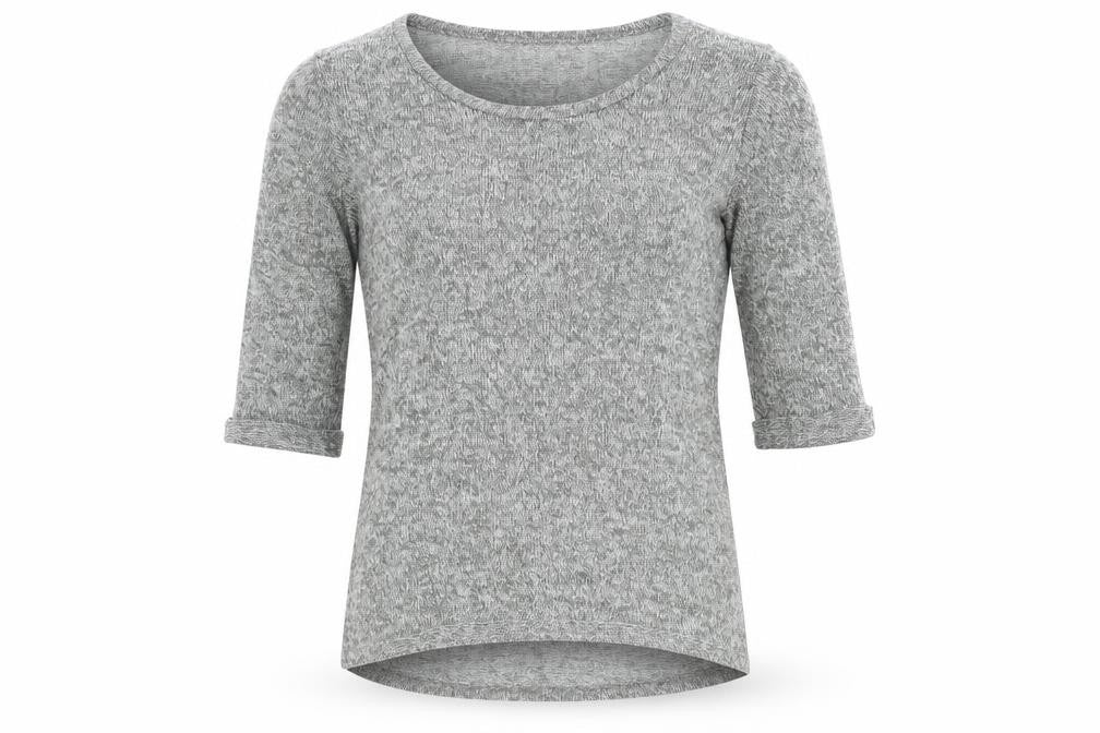 Womens UK Size 10 New Look Beige Basic T-Shirt