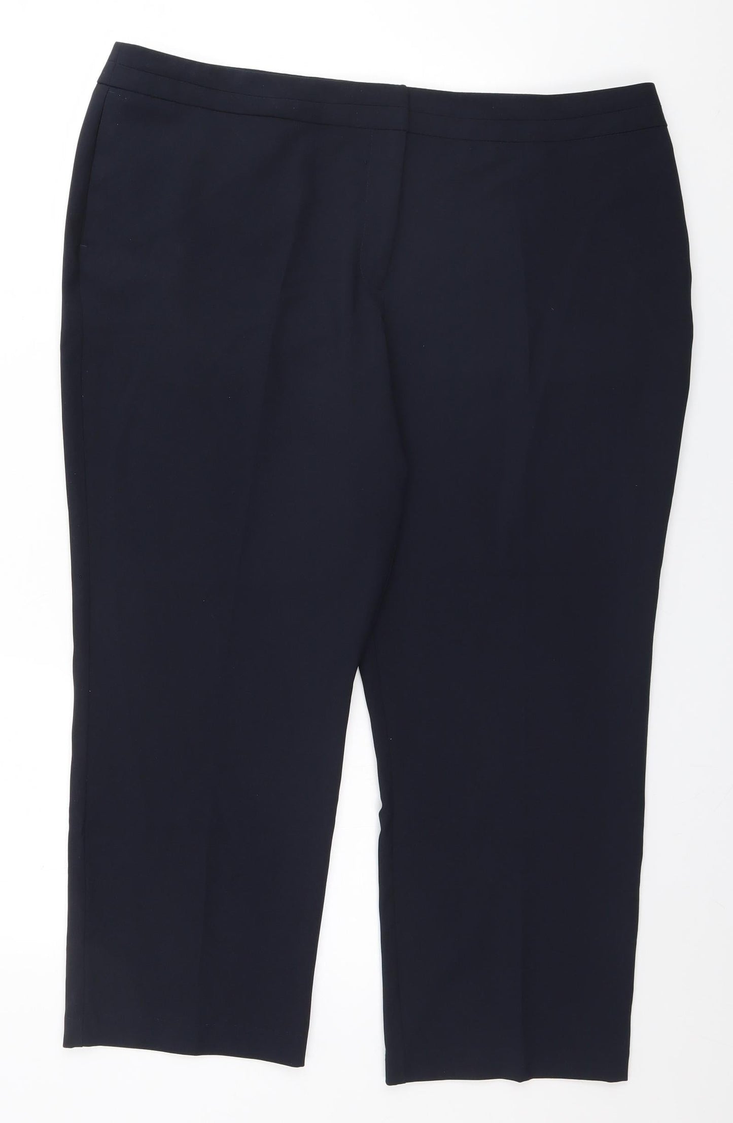 Bonmarché Womens Blue   Trousers  Size 18 L25 in