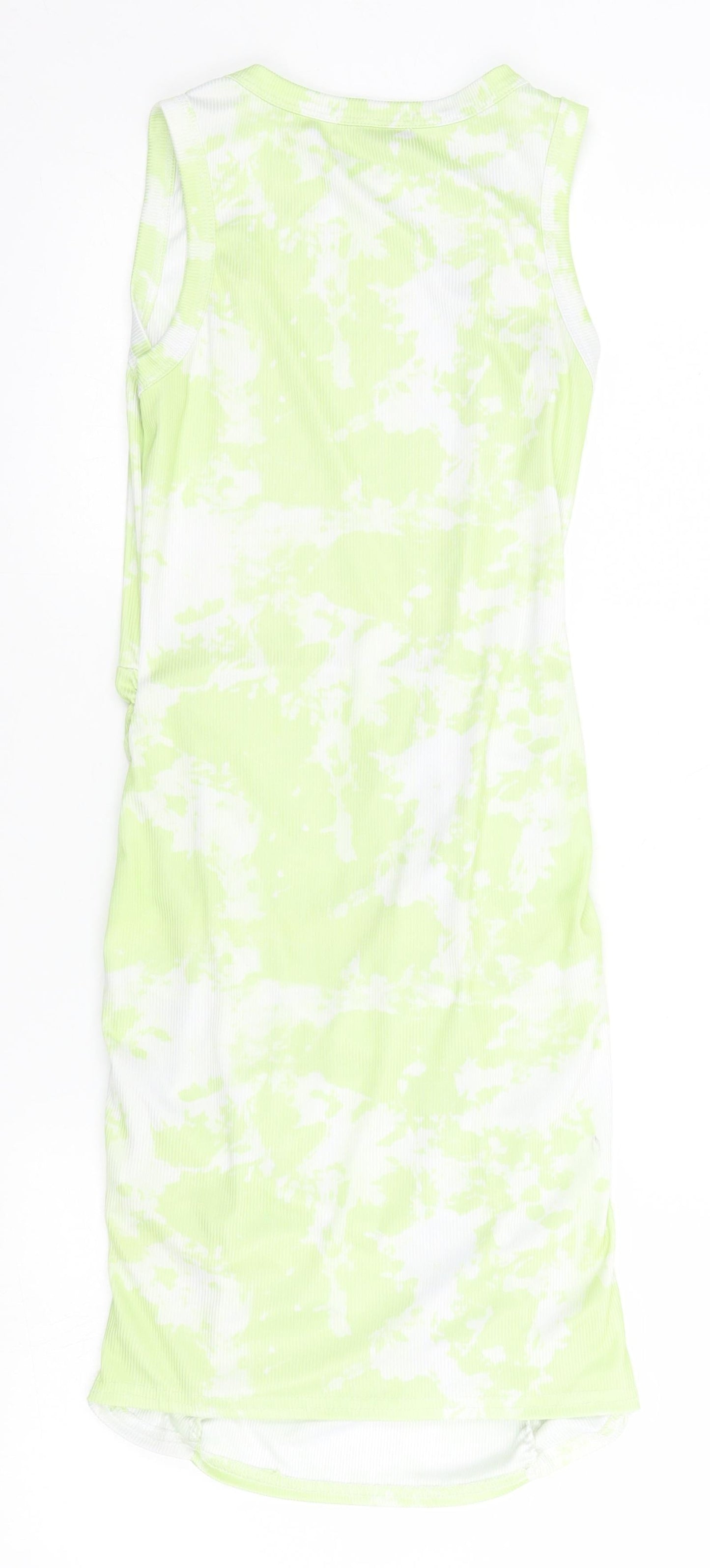 PRETTYLITTLETHING Womens Yellow   Pencil Dress  Size 8