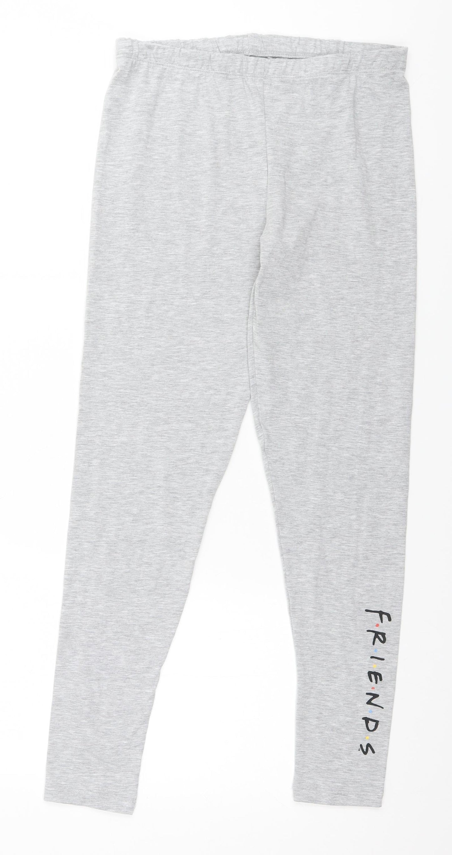 FRIENDS  Womens Grey   Sweatpants Trousers Size 8 L26 in - Friends