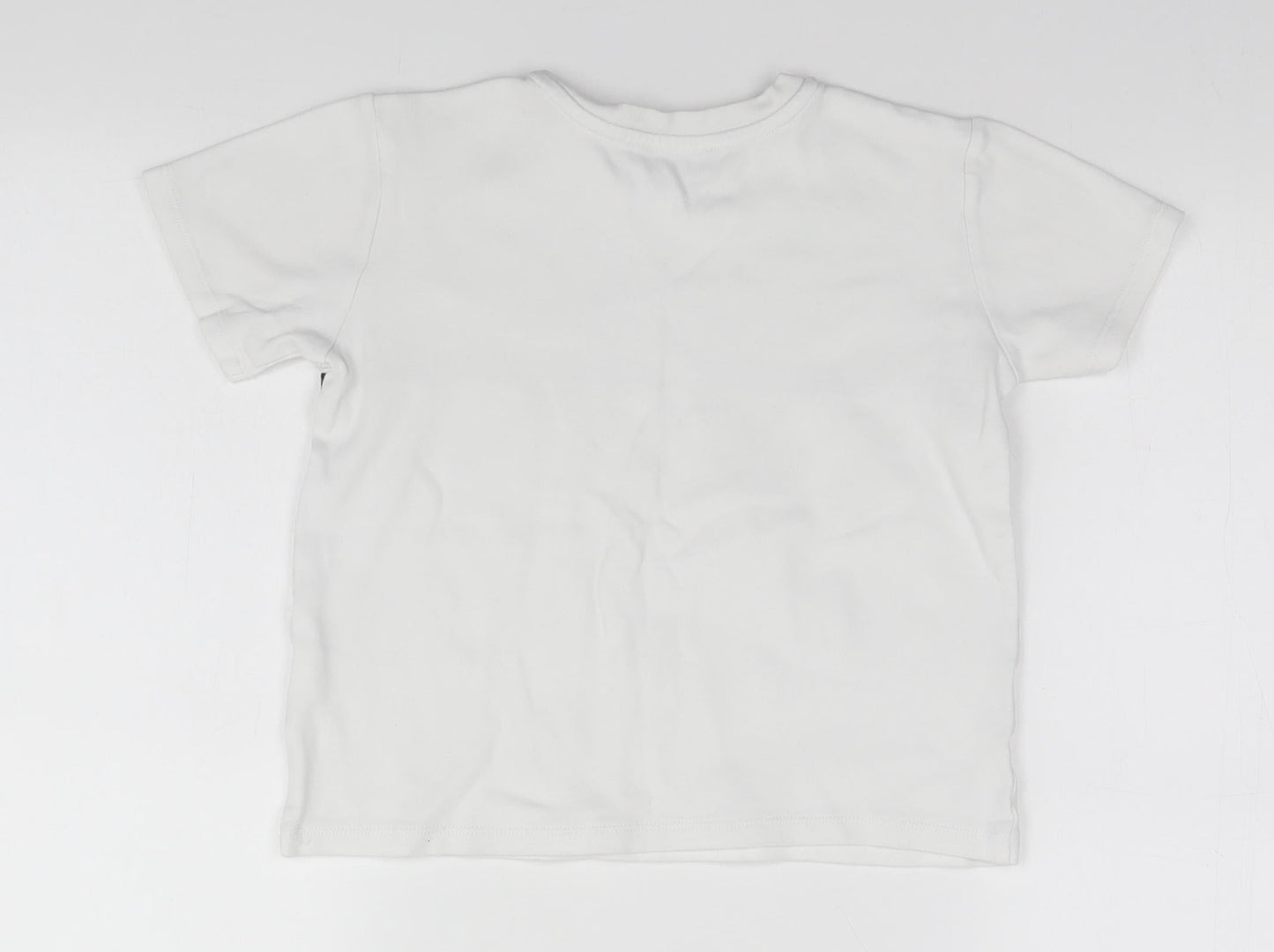 River Island Girls White   Basic T-Shirt Size 7-8 Years  - [2020]
