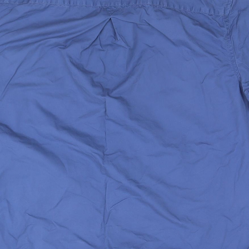 River Island Mens Blue    Button-Up Size L