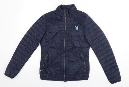 Mens UK Size  Preworn Blue Puffer Jacket