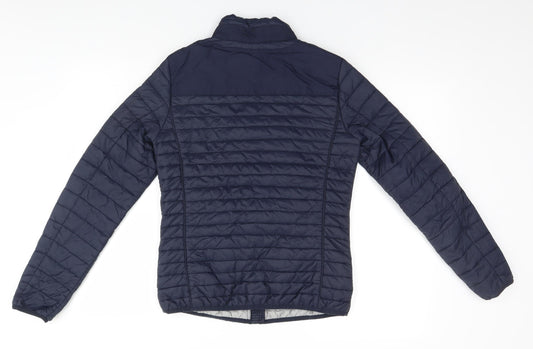 Mens UK Size  Preworn Blue Puffer Jacket