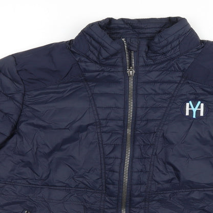 Mens UK Size  Preworn Blue Puffer Jacket