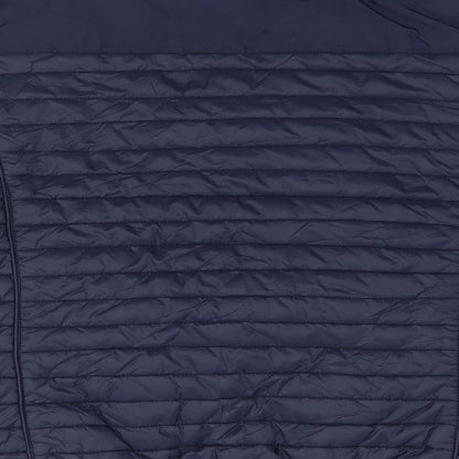 Mens UK Size  Preworn Blue Puffer Jacket
