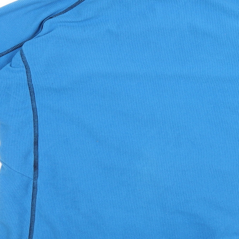 Womens UK Size  Preworn Blue Full Zip Jumper