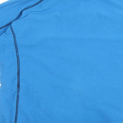 Womens UK Size  Preworn Blue Full Zip Jumper