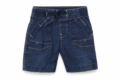 Front view of Next Baby Blue Trousers, size 12-18, Months