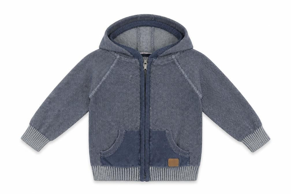Front view of F&F Baby Grey Jacket, size 12-18, Months