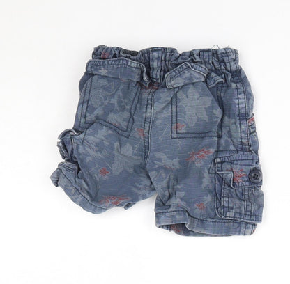 urban rascals Boys Blue   Cargo Trousers Size 12-18 Months  - shorts