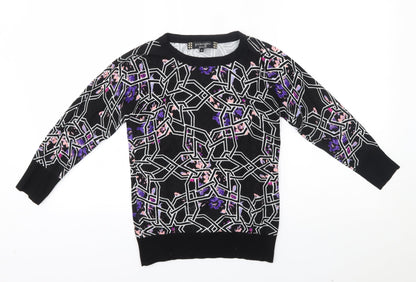 Womens UK Size 10 Principles Black Pullover Jumper