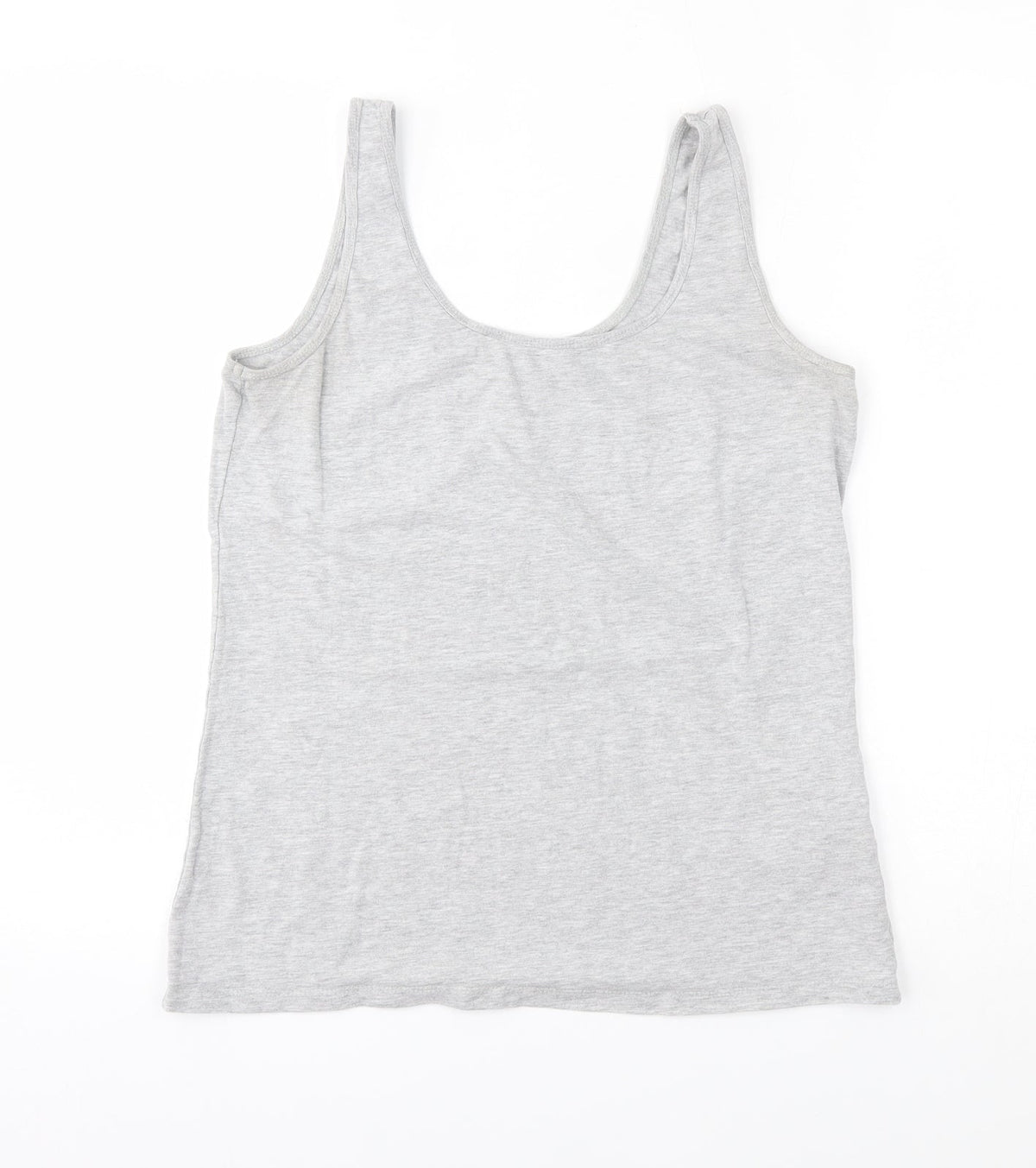 Additional front view of Primark women’s grey basic tank, size L