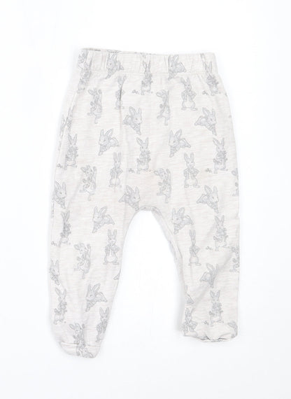 George Baby Grey   Jogger Trousers Size 12-18 Months