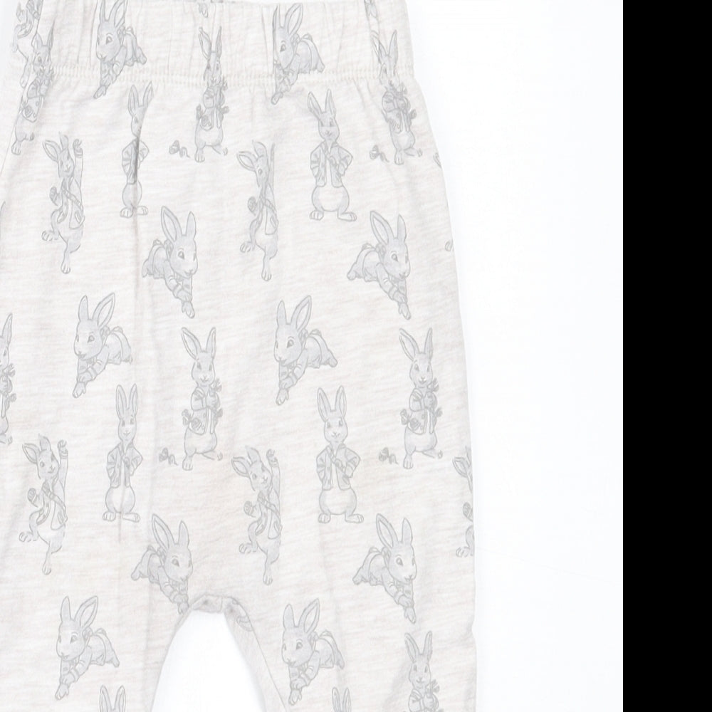George Baby Grey   Jogger Trousers Size 12-18 Months